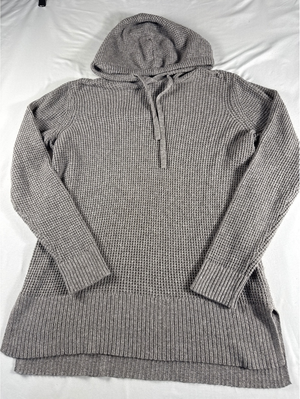 Sonoma Cozy Gray Hoodie Sweater Medium